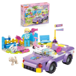 Cogo Construction Building Blocks "Merry Days" 196 Piece - Girl Themed